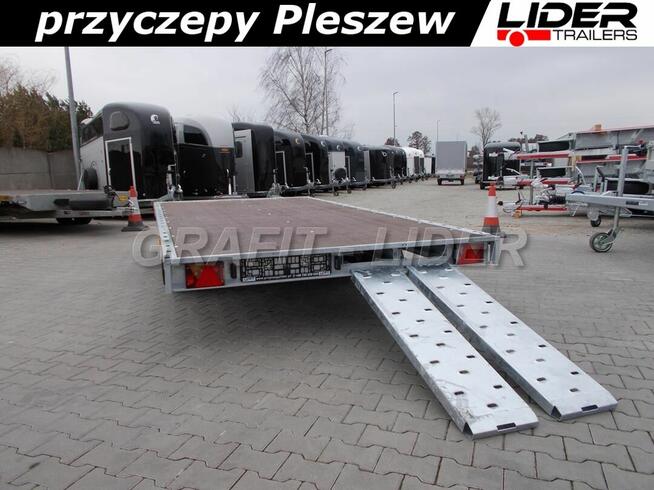 TM-032 przyczepa 406x202cm, CarKeeper 4020 laweta uchylna