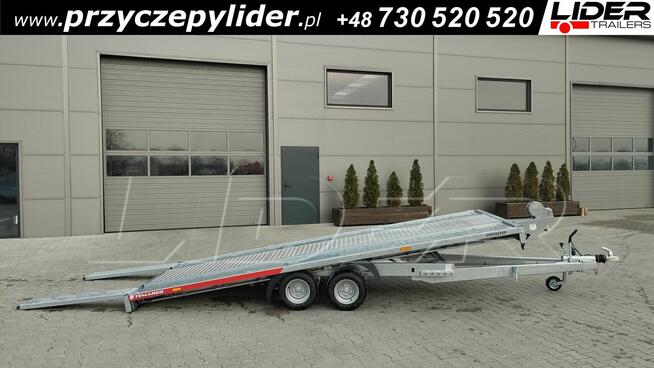 TM-231A przyczepa Carkeeper 460x203cm, laweta wychylana