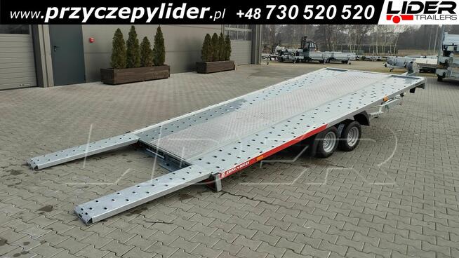 TM-231A przyczepa Carkeeper 460x203cm, laweta wychylana