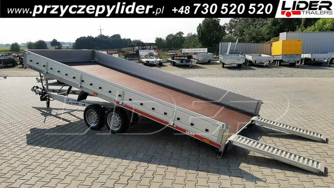TM-386 przyczepa 511x215x30cm, Universal 5121/2 uchylna
