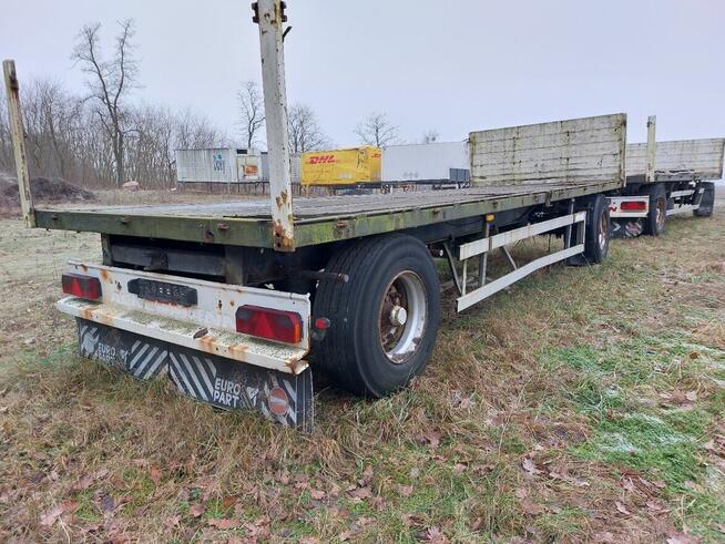 3x Przyczepa platforma marki Ackermann