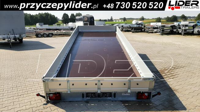 TM-385 przyczepa 593x215x30cm, Universal 6021/2 uchylna