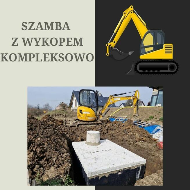 Szamba betonowe z Wykopem kopleksowo