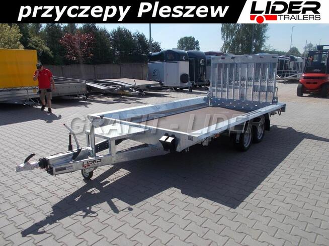 TM-223 przyczepa 394x182x25cm, builder 3 4018 do minikoparki