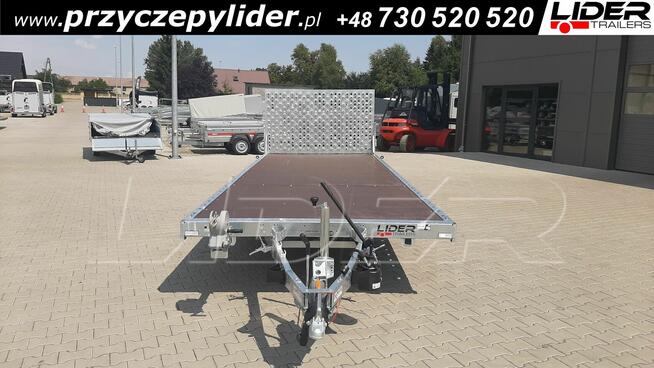 TM-383 przyczepa laweta 593x215cm, Universal uchylna