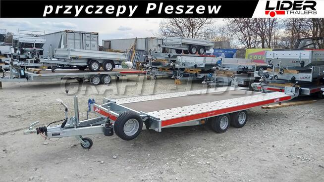 TM-258 laweta CarKeeper 4820, 480x206cm, uchylna kipper