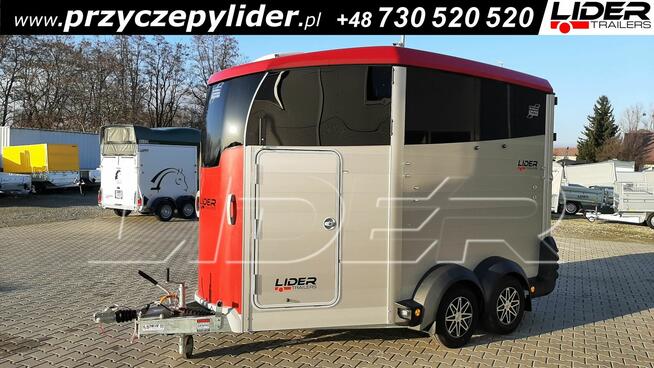 IF-80R-2 przyczepa dla koni IFOR WILLIAMS HBX511 Range ALU,