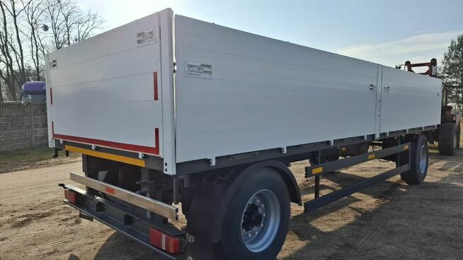 Przyczepa Ackermann Budowlana Skrzynia Odnowiona rama ocynko