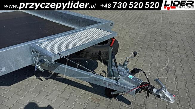 NW-036 przyczepa 350x160cm, KN.351627T, do minikoparki