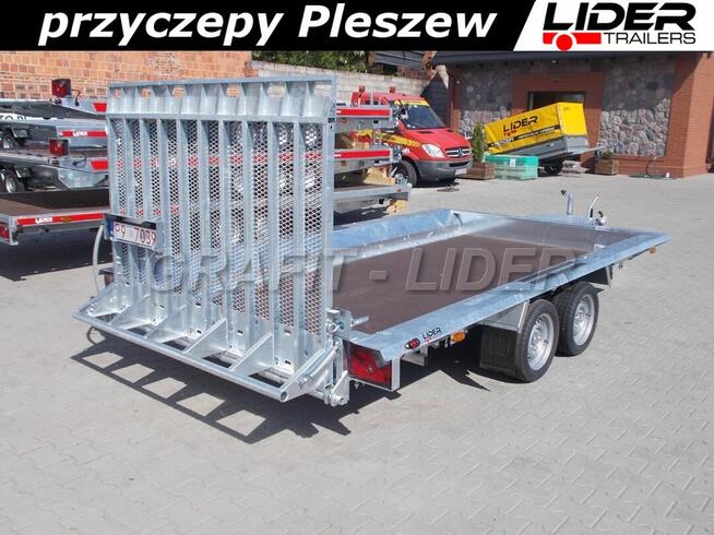 TM-223 przyczepa 394x182x25cm, builder 3 4018 do minikoparki