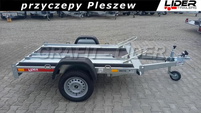 TM-337 przyczepa 200x120cm, MOTO 2 VER0 do 1 motocykla
