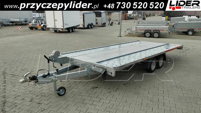 TM-231A przyczepa Carkeeper 460x203cm, laweta wychylana