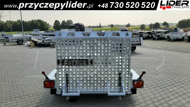 TM-289 przyczepa 260x150cm, Builder 2615 do koparki sprzętu