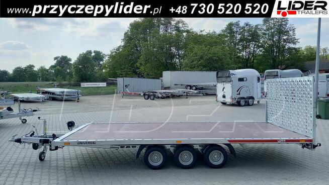 TM-355 przyczepa 511x215x30cm, Universal 5121 wychylana