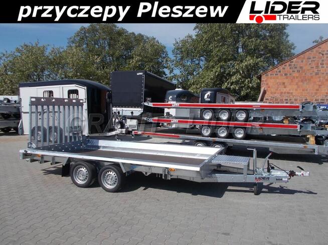 TM-223 przyczepa 394x182x25cm, builder 3 4018 do minikoparki