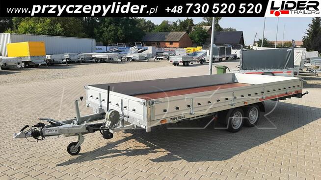 TM-386 przyczepa 511x215x30cm, Universal 5121/2 uchylna