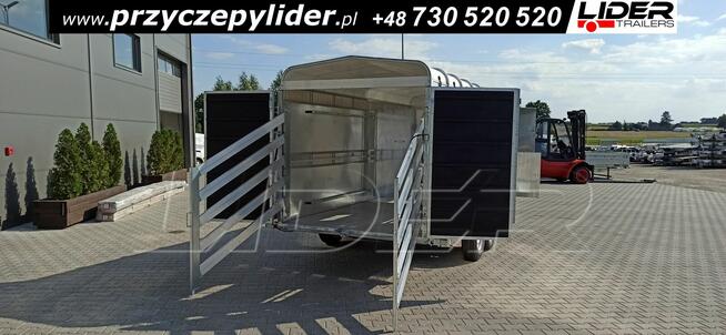 NW-017A przyczepa 430x177x186cm, do bydła, zwierząt