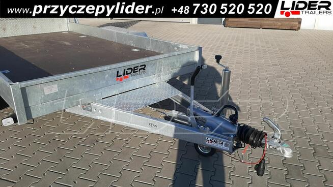 NW-050 przyczepa 350x196x18cm, do przewozu minikoparki