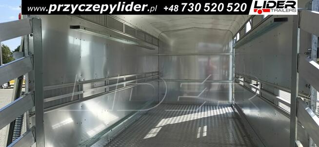 NW-017A przyczepa 430x177x186cm, do bydła, zwierząt
