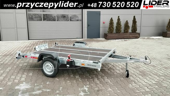 TM-132A przyczepa 261x161cm, MOTOQUAD 2616 do 3 motocykli