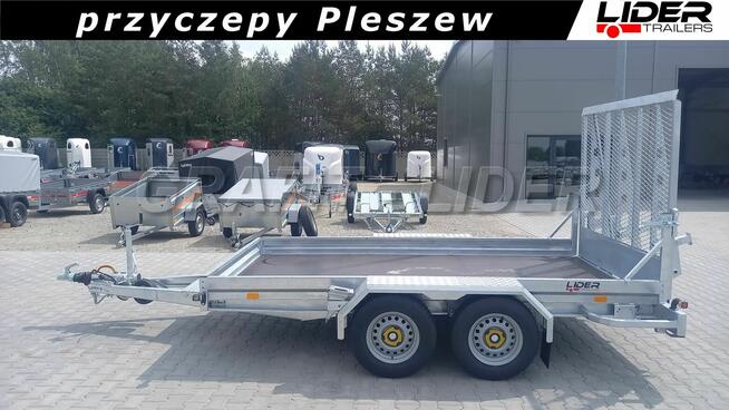 LT-165 przyczepa 350x180x20cm, do przewozu minikoparki