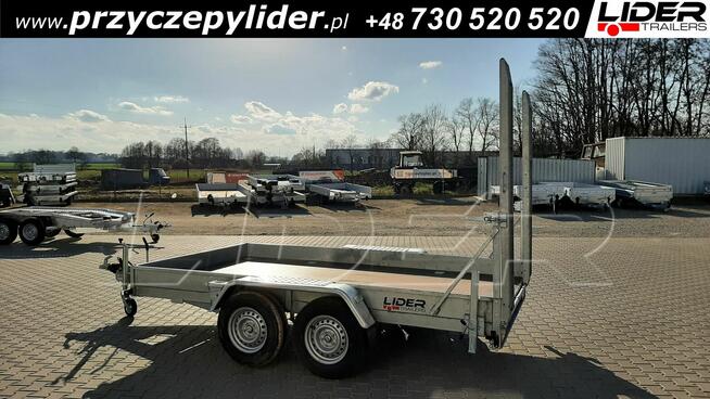 NW-049 przyczepa 350x196x18cm, do przewozu minikoparki