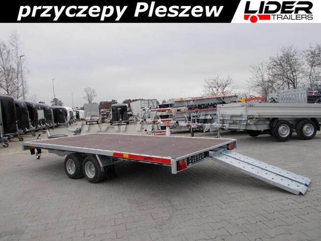 TM-032 przyczepa 406x202cm, CarKeeper 4020 laweta uchylna