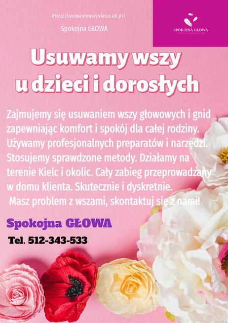 Usuwanie wszawicy głowy u dzieci i dorosłych