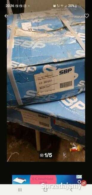 Mercedes Atego SBP 02-ME003 Tarcze Hamulcowe + Klocki TRW