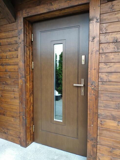 Drewniane tarasy, elewacje