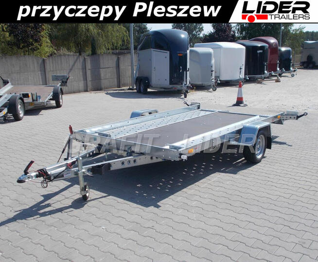 TM-121 przyczepa 353x184cm, Car Flat 3518U laweta do aut