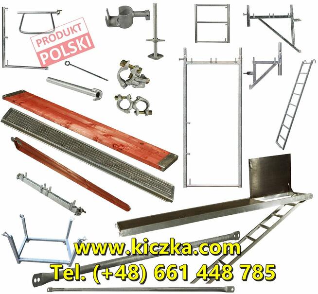 RUSZTOWANIA Elewacyjne Rusztowanie Plettac 280m2 - HURTOWNIA