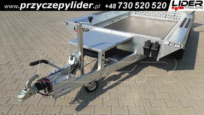 TM-289 przyczepa 260x150cm, Builder 2615 do koparki sprzętu