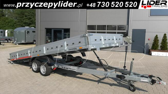 TM-386 przyczepa 511x215x30cm, Universal 5121/2 uchylna