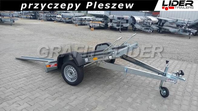 TM-337 przyczepa 200x120cm, MOTO 2 VER0 do 1 motocykla