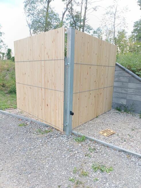 Drewniane domki, place zabaw, donice, płoty, pergole