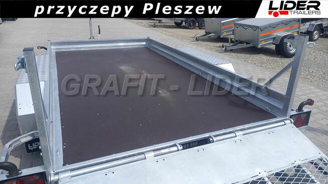 LT-165 przyczepa 350x180x20cm, do przewozu minikoparki