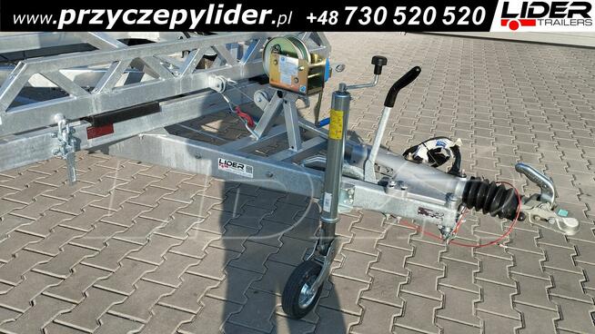 LT-200 przyczepa 300x200x190cm, kablowa do przewozu bębna