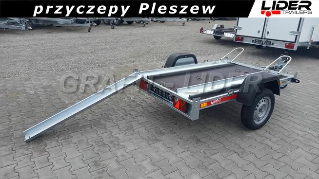 TM-337 przyczepa 200x120cm, MOTO 2 VER0 do 1 motocykla
