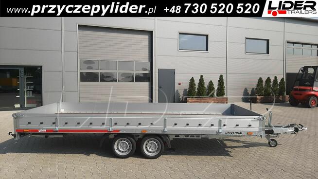 TM-386 przyczepa 511x215x30cm, Universal 5121/2 uchylna