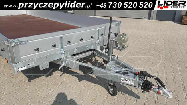 TM-386 przyczepa 511x215x30cm, Universal 5121/2 uchylna