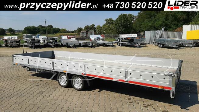 TM-385 przyczepa 593x215x30cm, Universal 6021/2 uchylna
