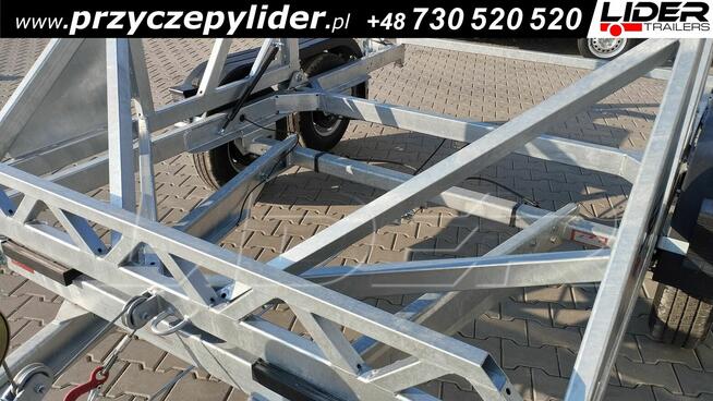 LT-200 przyczepa 300x200x190cm, kablowa do przewozu bębna