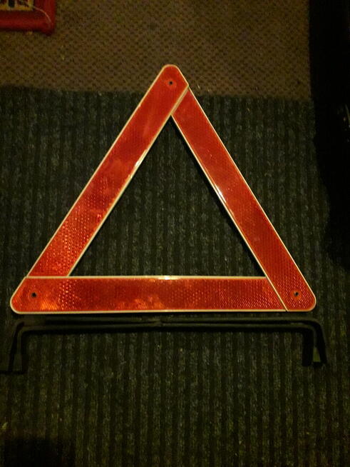 Trójkąty ostrzegawcze super stan