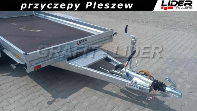 LT-165 przyczepa 350x180x20cm, do przewozu minikoparki