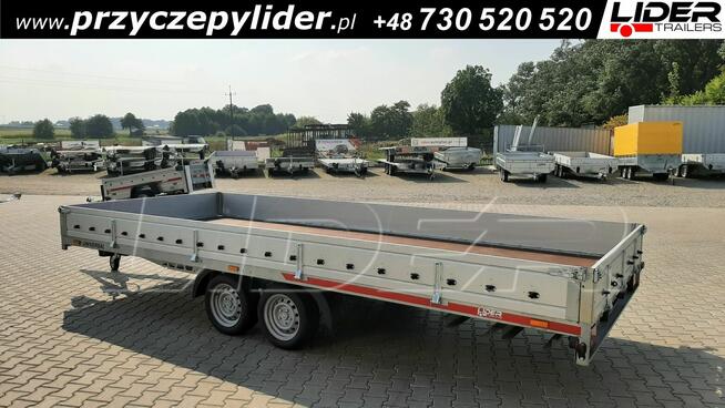 TM-386 przyczepa 511x215x30cm, Universal 5121/2 uchylna