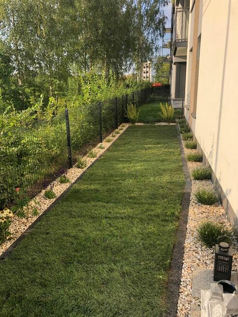 Usługi ogrodnicze Odnawianie Zakładanie Trawnik z rolki