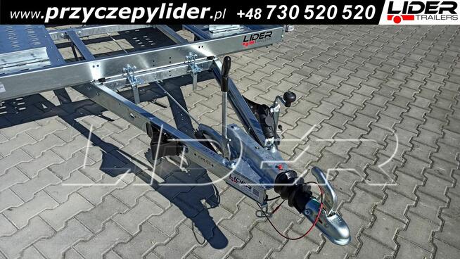 TM-360 przyczepa 400x180cm, Car Flat 4018/2 laweta do aut