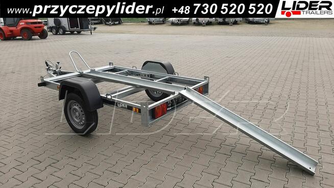 TM-050 przyczepa 200x107cm do transportu 1 motocykla