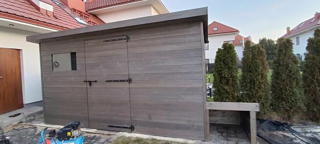 Drewniane domki, place zabaw, donice, płoty, pergole